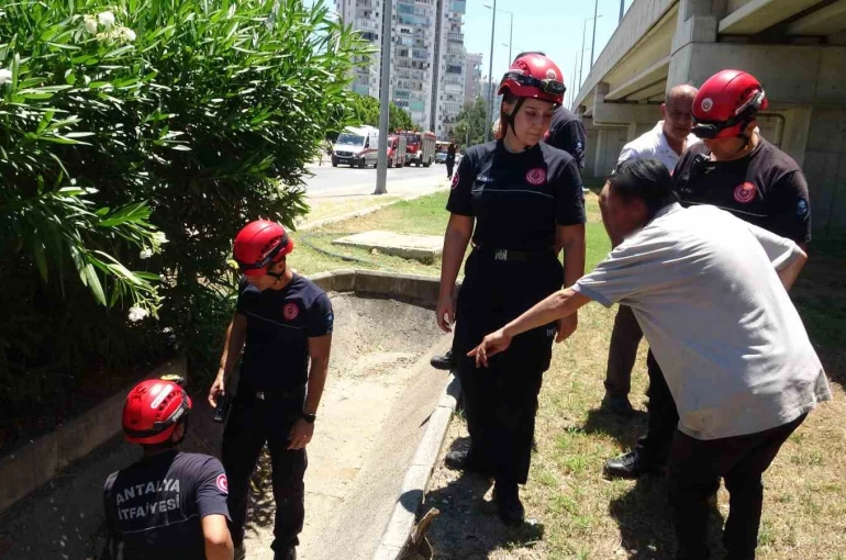 Düştü diye ihbar ettiği babası bile düşmediğine ikna edemedi 