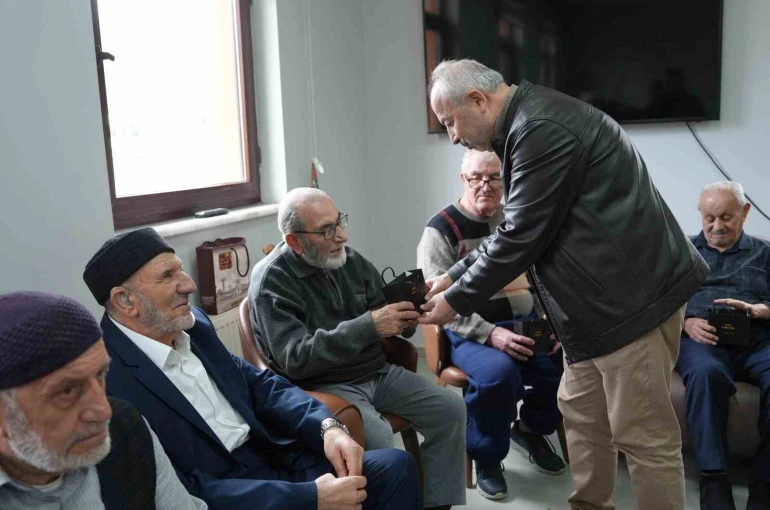 Düzce Belediyesi yaşlıları yine unutmadı 