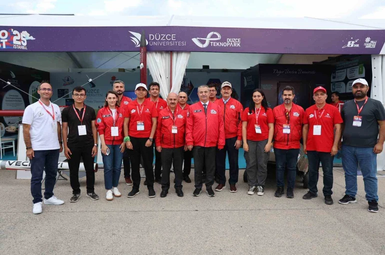 Düzce Üniversitesi’nden TEKNOFEST 2025’te Güçlü İmza 