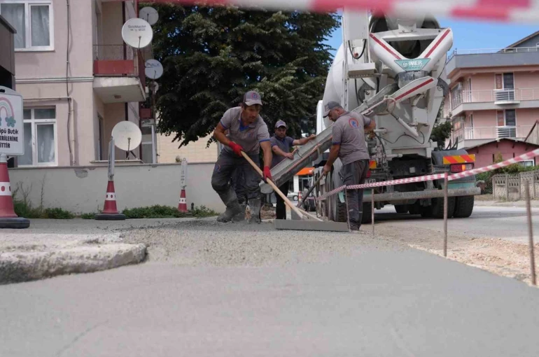 Düzce’de 12 kilometre yeni yol açıldı