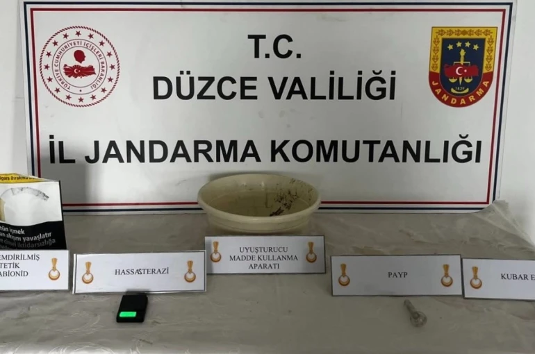 Düzce’de 48 kişiye uyuşturucudan işlem yapıldı 