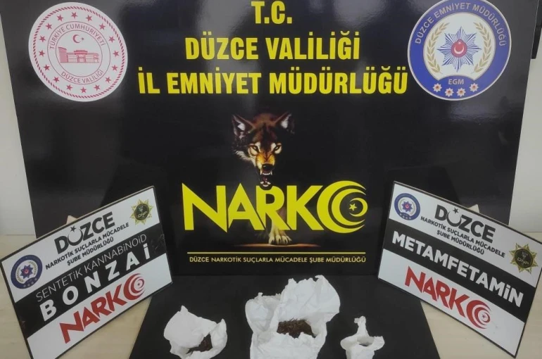 Düzce’de 86 şahsa uyuşturucudan işlem yapıldı 