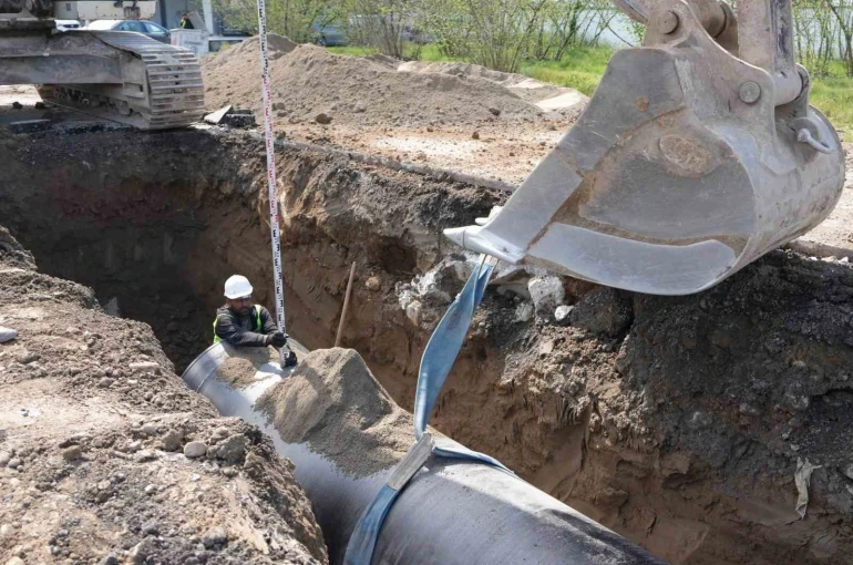 Düzce’de içme suyu altyapısına dev yatırım çalışmalar 2 noktada hızla devam ediyor