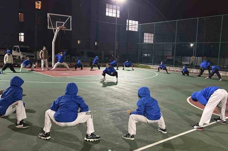 Düzce’de kış spor okulları tüm hızıyla devam ediyor 