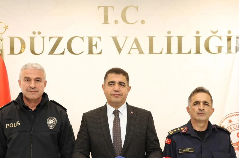 Düzce’de suç oranı her geçen yıl azalıyor 