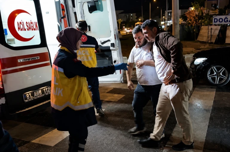Düzce’de trafik kazası: 5 yaralı 
