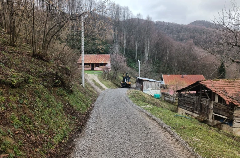 Düzce’de yol bakım çalışmaları tamamlandı 