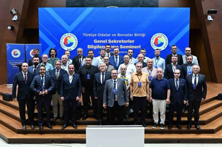 Edremit Ticaret Odası Genel Sekreteri Akgün, TOBB seminerine katıldı