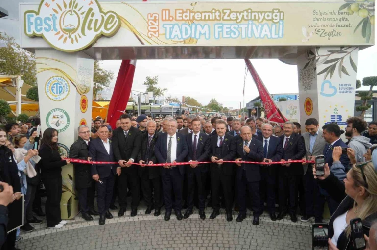 Edremit’te 2. Zeytinyağı Tadım Festivali FestOlive başladı 