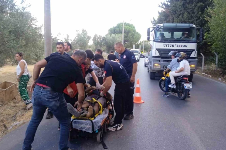 Edremit’te trafik kazası: 1 yaralı 