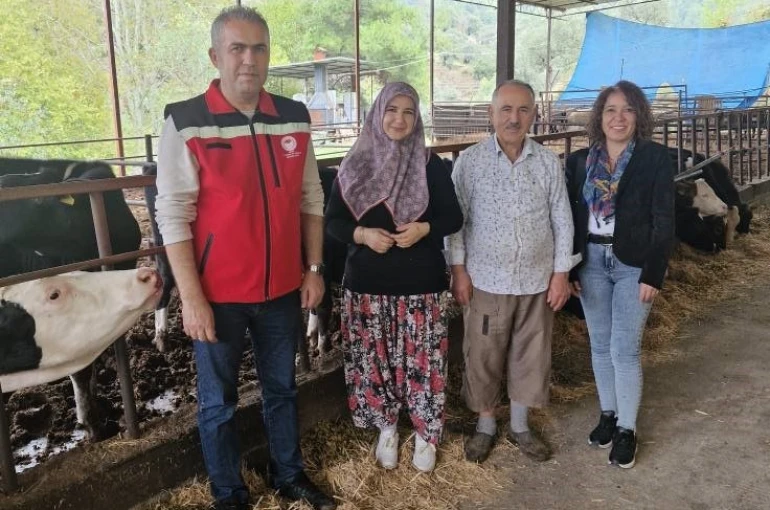 Efelerli kadın çiftçi kendi işletmesini kurdu 