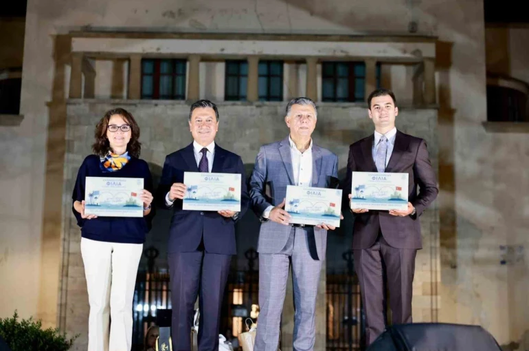 Ege’nin iki yakası dostluk ve kardeşlik için buluştu 