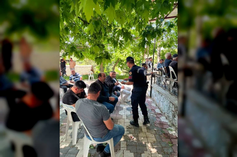 Eğirdir jandarmasından boğulma vakalarına karşı farkındalık çalışması
