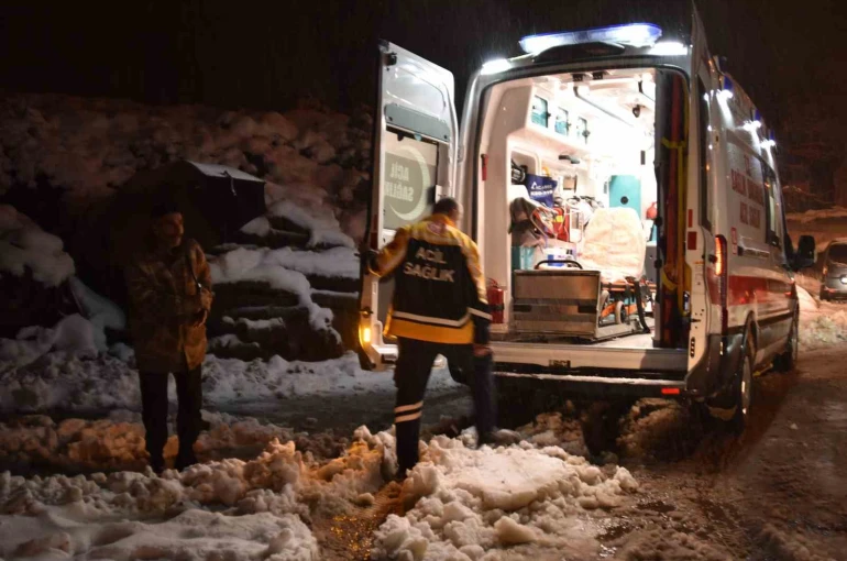 Ekipler 7 aylık bebek için seferber oldu 