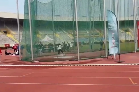 Elazığ’a gülle atmada altın madalya 