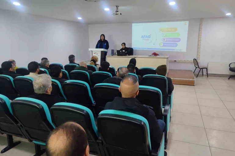 Elazığ’da afet farkındalık eğitimleri 