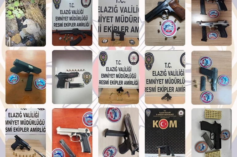 Elazığ’da aranan 95 şüpheli yakalandı 