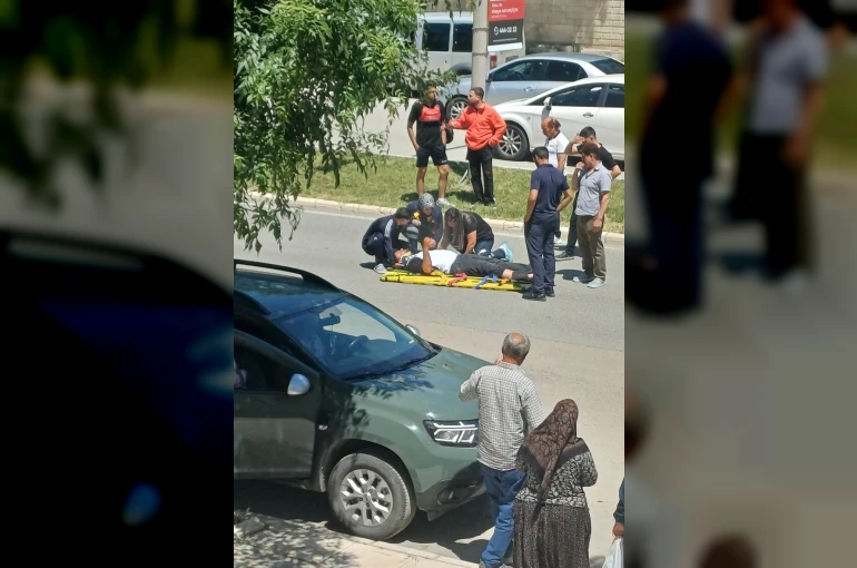 Elazığ’da motosiklet devrildi: 1 yaralı 