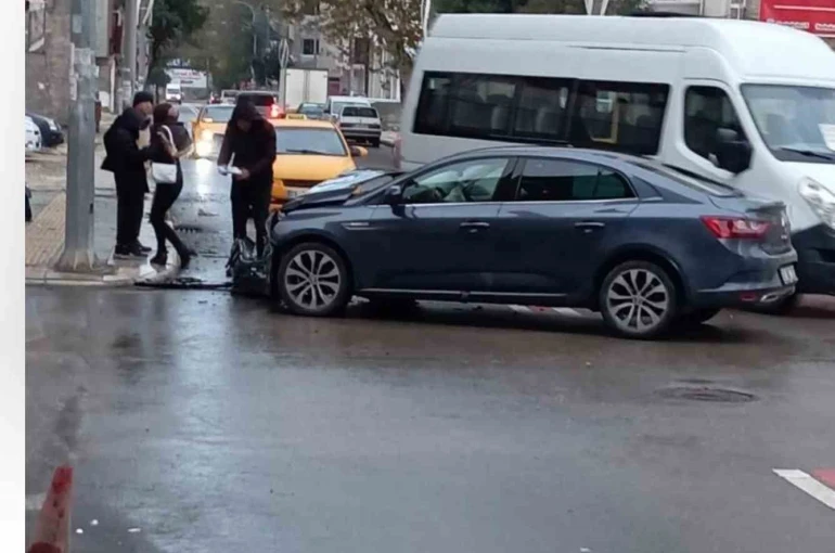 Elazığ’da trafik kazası: 1 yaralı