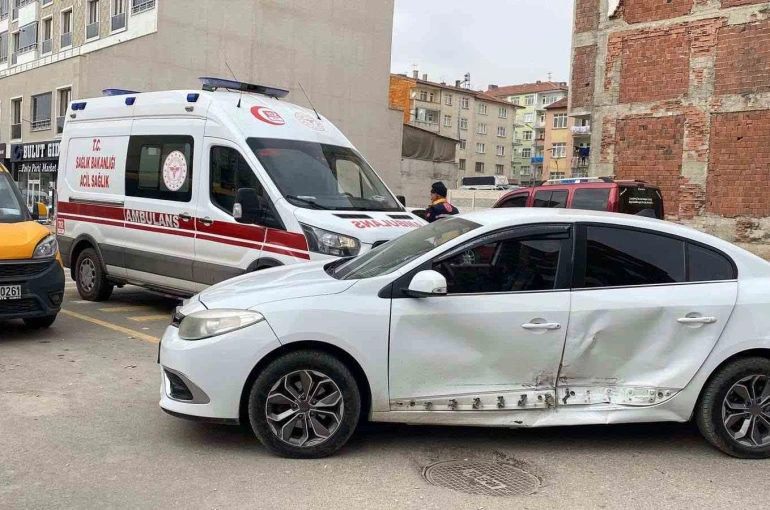 Elazığ’da trafik kazası: 1 yaralı 