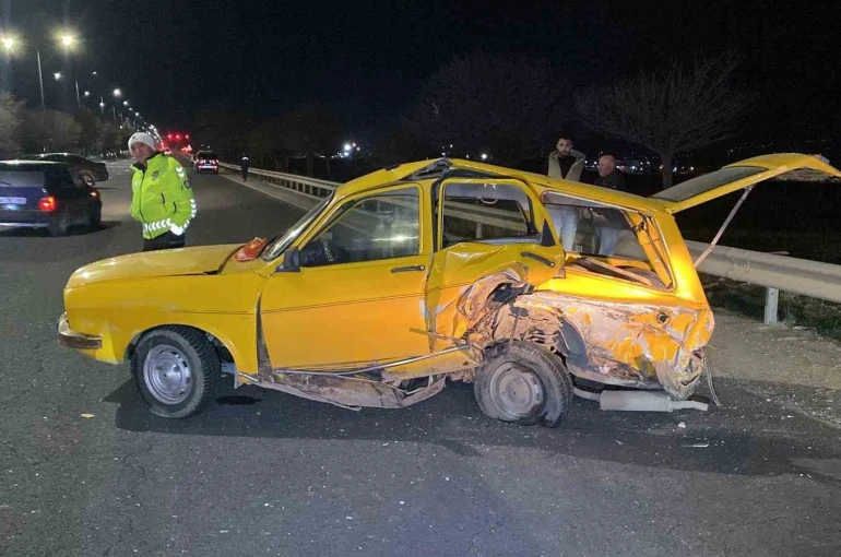 Elazığ’da trafik kazası: 1 yaralı 