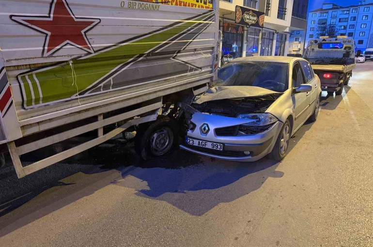 Elazığ’da trafik kazası: 1 yaralı 
