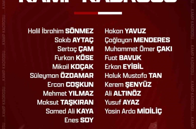 Elazığspor 21 futbolcuyla İstanbul’a gidiyor 