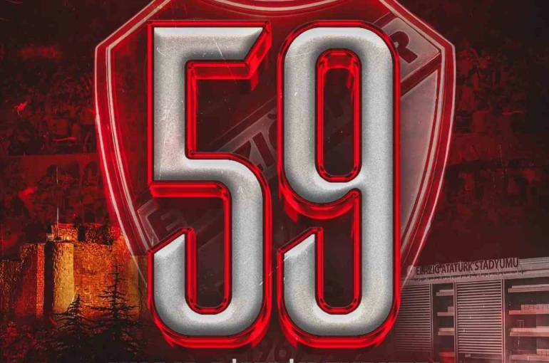 Elazığspor 59 yaşında 