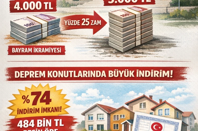 Emekli bayram ikramiyelerine zam geliyor!