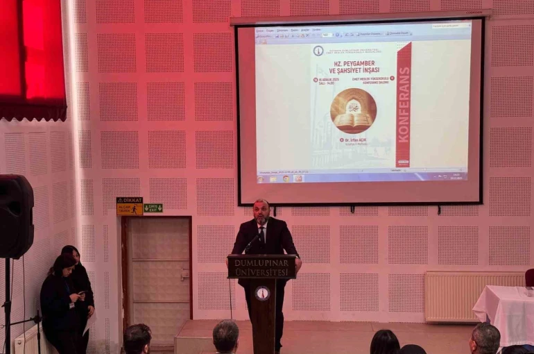 Emet MYO’da "Hz. Peygamber ve Şahsiyet İnşası" başlıklı konferans 