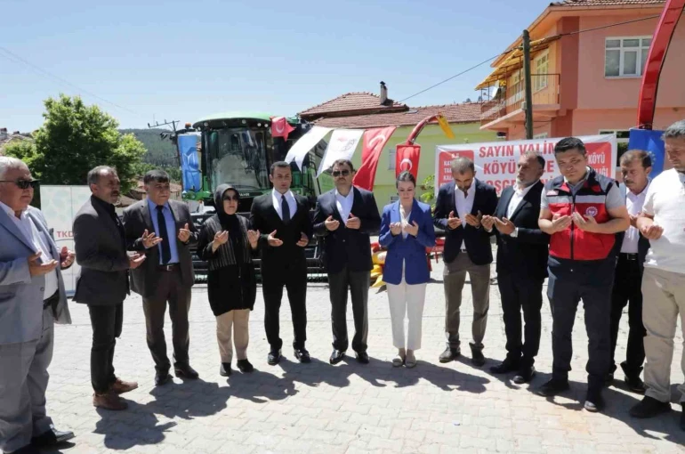 Emet’te 9,3 Milyon TL’lik makine parkı projesi hizmete açıldı