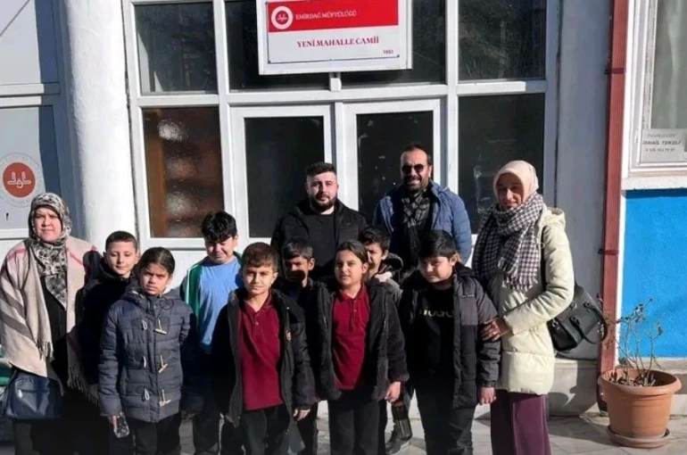 Emirdağ’da öğrencilerden cami ziyareti 