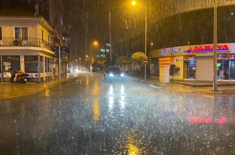 En çok yağış düşen 3’üncü şehir Düzce oldu 