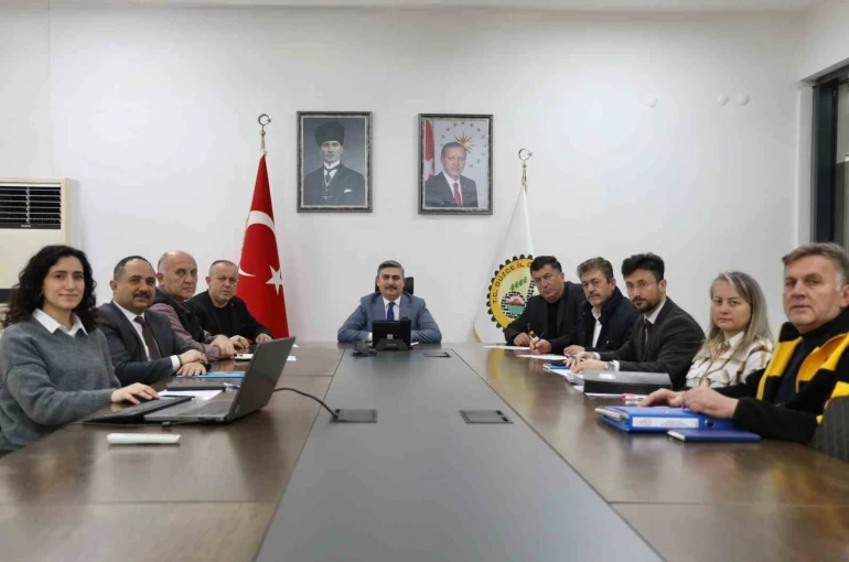 Encümen toplantısı gerçekleştirildi 