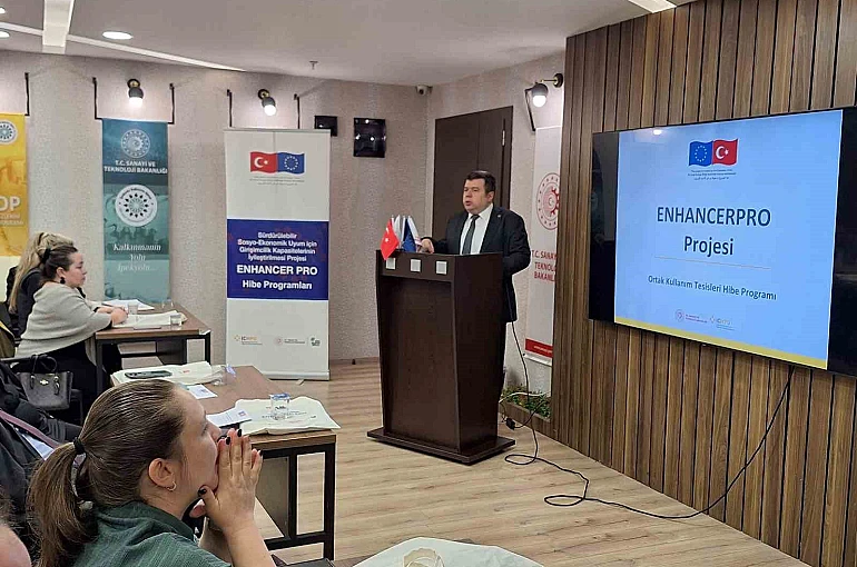 ENHANCER PRO ortak kullanım tesisleri hibe programı paydaşlara tanıtıldı 
