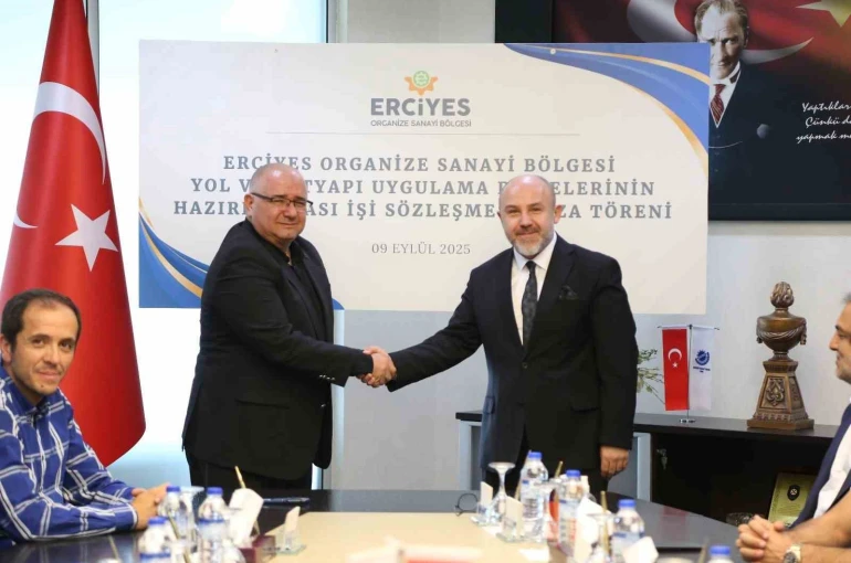 Erciyes OSB’de altyapı çalışmaları başlıyor 