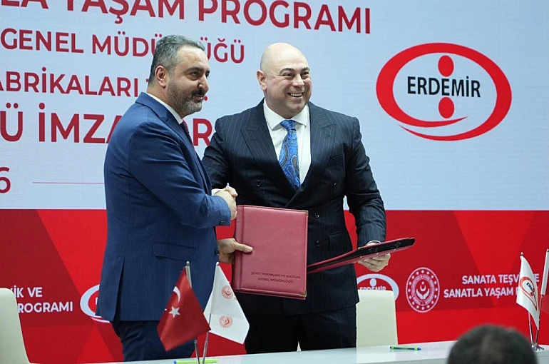 Erdemir’den şehit yakınları ve gazilere sanat alanında destek 