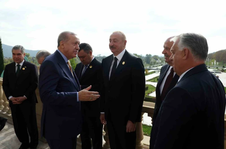 Erdoğan ve TDT liderleri, sohbet etti