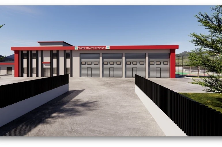 Ergene’ye 8 araç kapasiteli itfaiye istasyonu