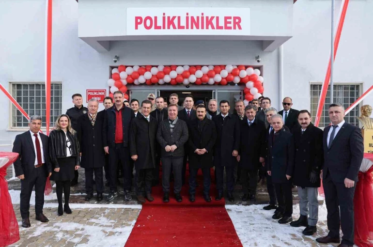 Erzincan Ceza İnfaz Kurumu kampüsünde Sağlık Polikliniği hizmete açıldı 