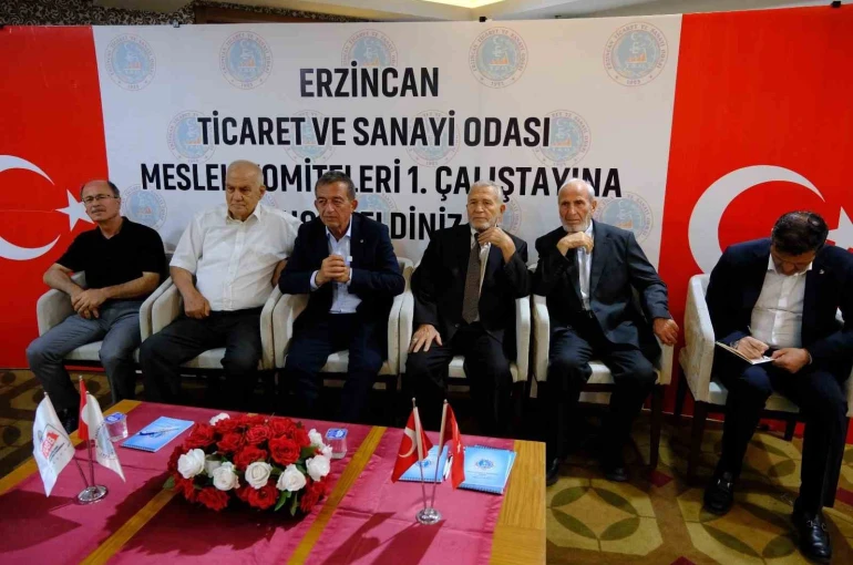 Erzincan TSO 13. Meslek Grubu Çalıştayında sektörün geleceği ele alındı 