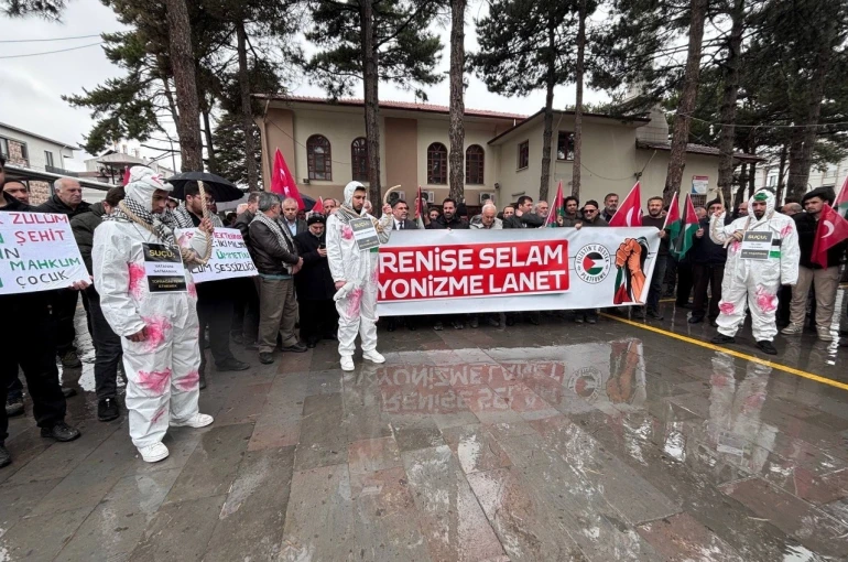 Erzincan’da Filistin için tek yürek çağrısı 