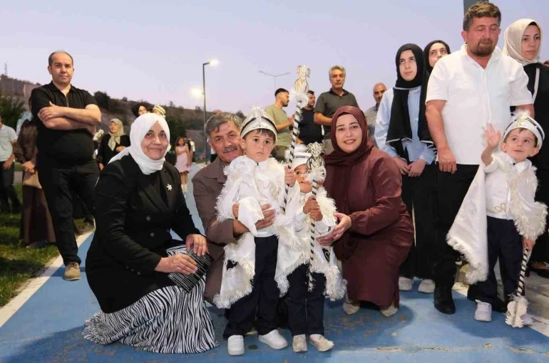 Erzincan’da sünnet şöleni geleneği bu yıl da sürdü 