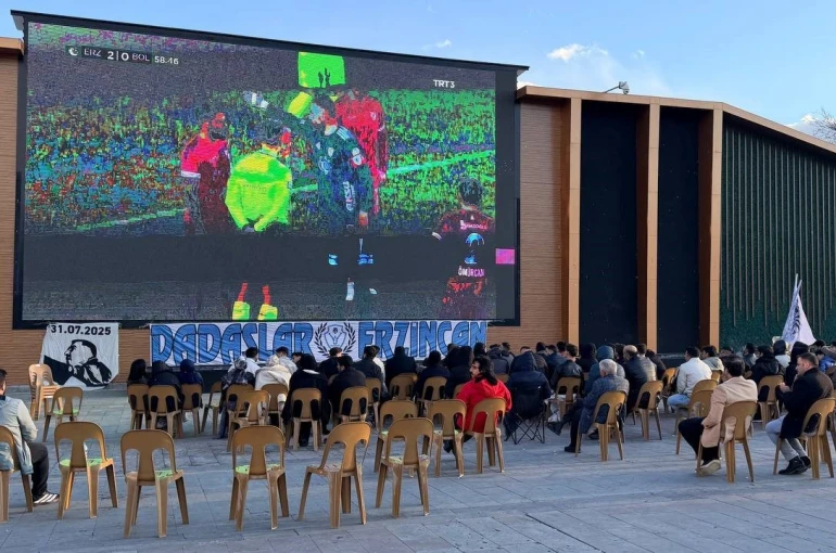 Erzincan’dan Erzurumspor’a Süper Lig yolunda tam destek 