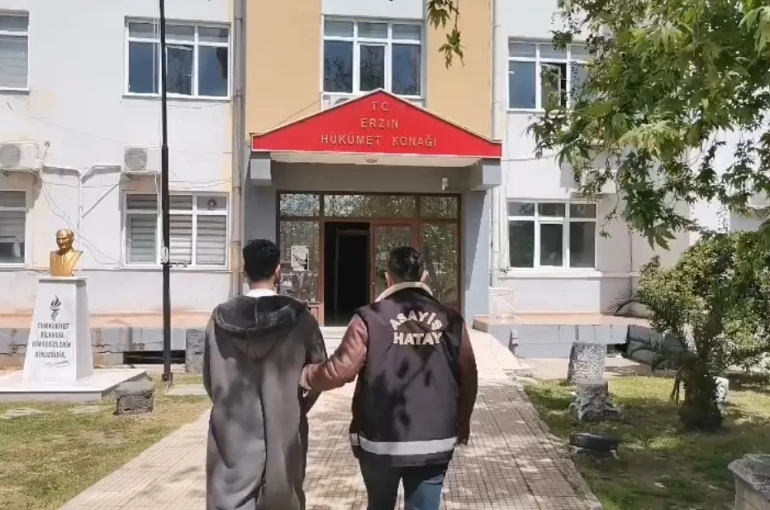 Erzin’de aranan şahıs yakalandı 