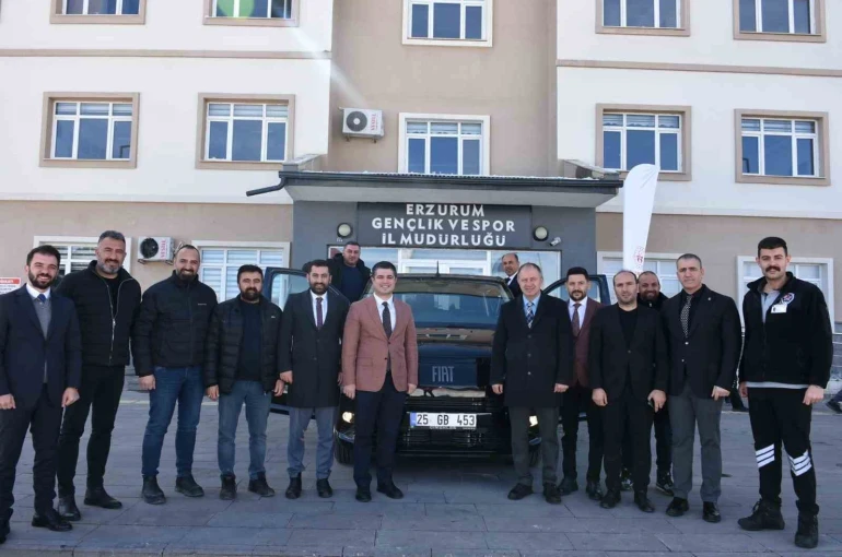 Erzurum GSK araç filosunu güçlendiriyor 