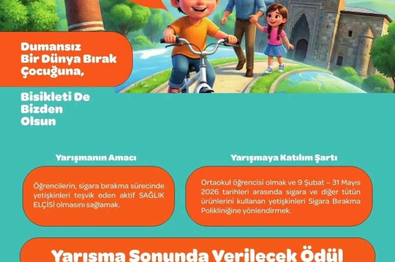 Erzurum İl Sağlık Müdürlüğü’nden dumansız bir gelecek için anlamlı yarışma 