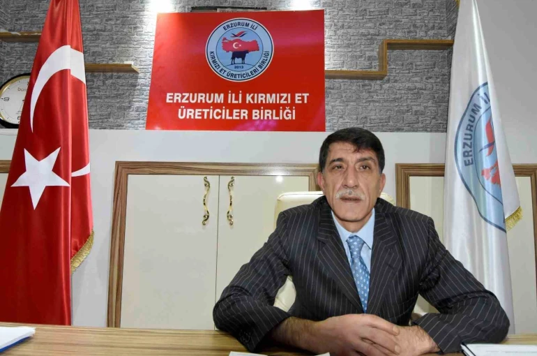 Erzurum Kırmızı Et Üreticileri Birliği Başkanı Ürüşan: "Kırmızı et projesi, besicilerimize can simidi olacak" 