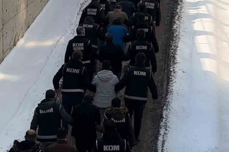 Erzurum merkezli 5 ilde usulsüz kredi operasyonu: 38 şüpheli yakalandı 