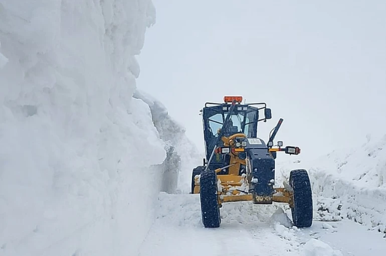 Erzurum’da karın görünmeyen iki yüzü 